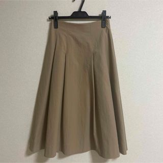 パリゴ(PARIGOT)の★美品★PARIGOT パリゴ フレアスカート ベージュ(ひざ丈スカート)