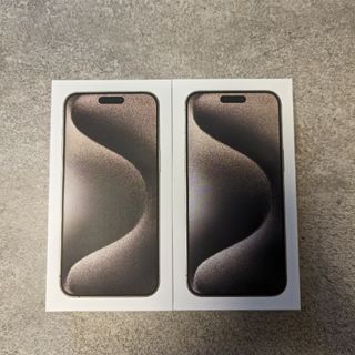 アイフォーン(iPhone)の【新品/2台セット】iPhone 15 Pro Max 256GB simフリー(スマートフォン本体)