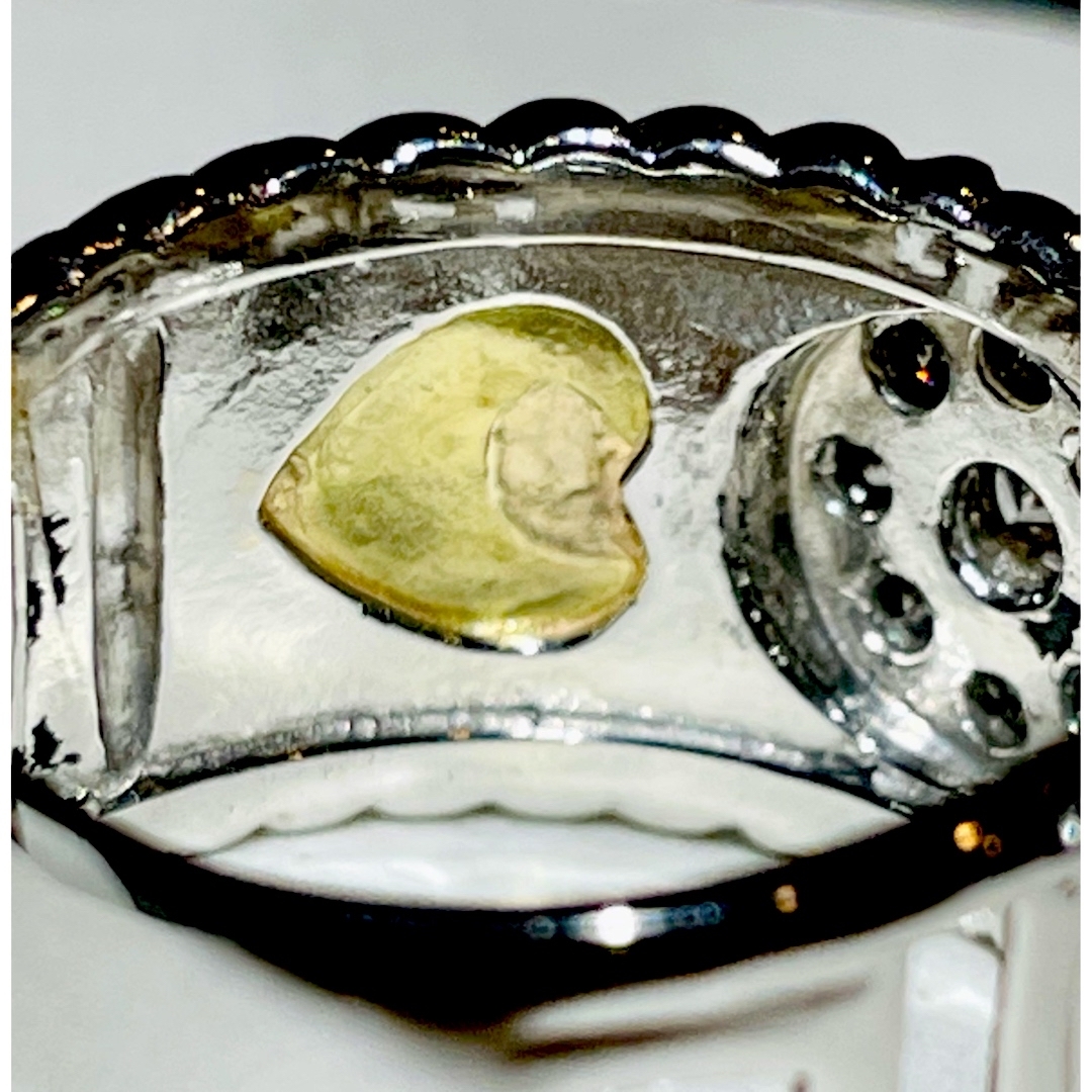 ☆Pt900/K18 ダイヤ0.50ct付きリング☆ レディースのアクセサリー(リング(指輪))の商品写真