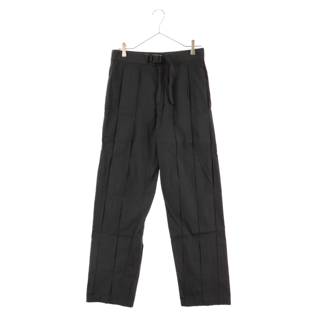 375センチワタリPOST ARCHIVE FACTION ポストアーカイブファクション 3.1 TECHNICAL PANTS CENTER BLACK テクニカルパンツ ナイロン ブラック