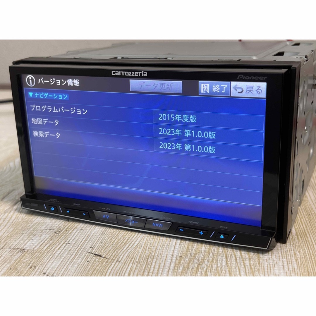 Pioneer(パイオニア)のCARROZZERIA AVIC-ZH0007 Bluetooth DVD(D) 自動車/バイクの自動車(カーナビ/カーテレビ)の商品写真