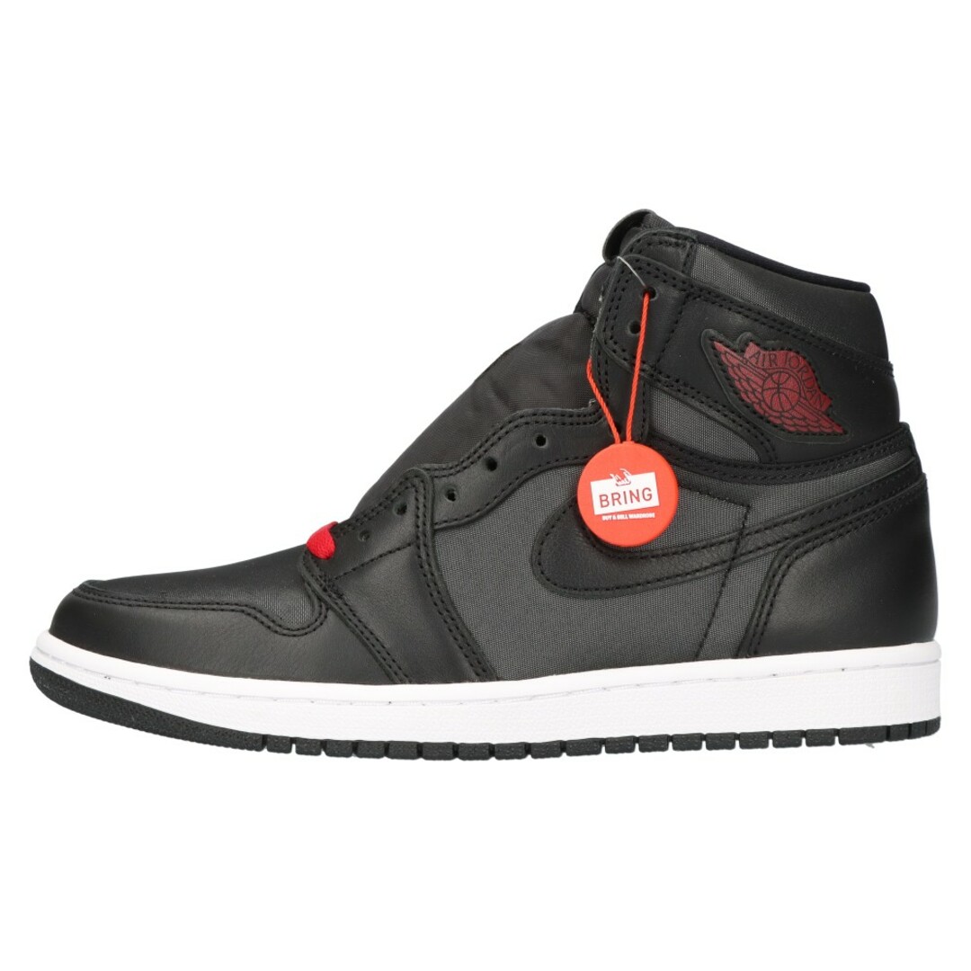 NIKE ナイキ AIR JORDAN 1 RETRO HIGH OG BLACK SATIN 555088-060 エアジョーダン1 レトロ ハイカットスニーカー US8/26.0cm ブラック