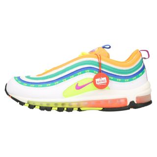 ナイキ(NIKE)のNIKE ナイキ AIR MAX ON-AIR JL LONDON CI1504-100 エアマックス 97 オンエア ジャスミン・ラソード ロンドン ローカットスニーカー US8/26.0cm オレンジ/ホワイト(スニーカー)