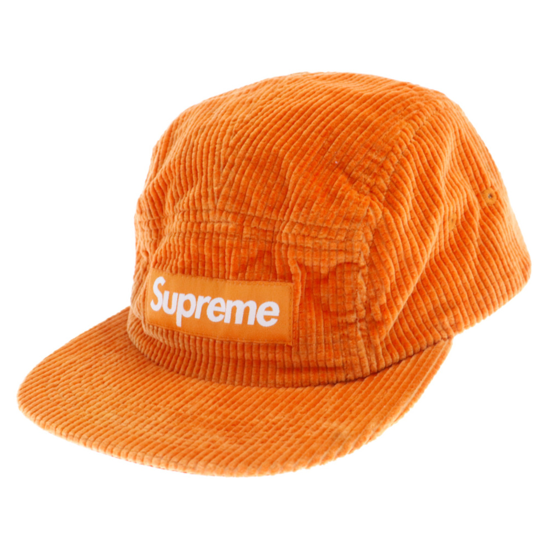 キャップSUPREME シュプリーム 18SS Corduroy Camp Cap コーデュロイ ベースボールキャップ オレンジ