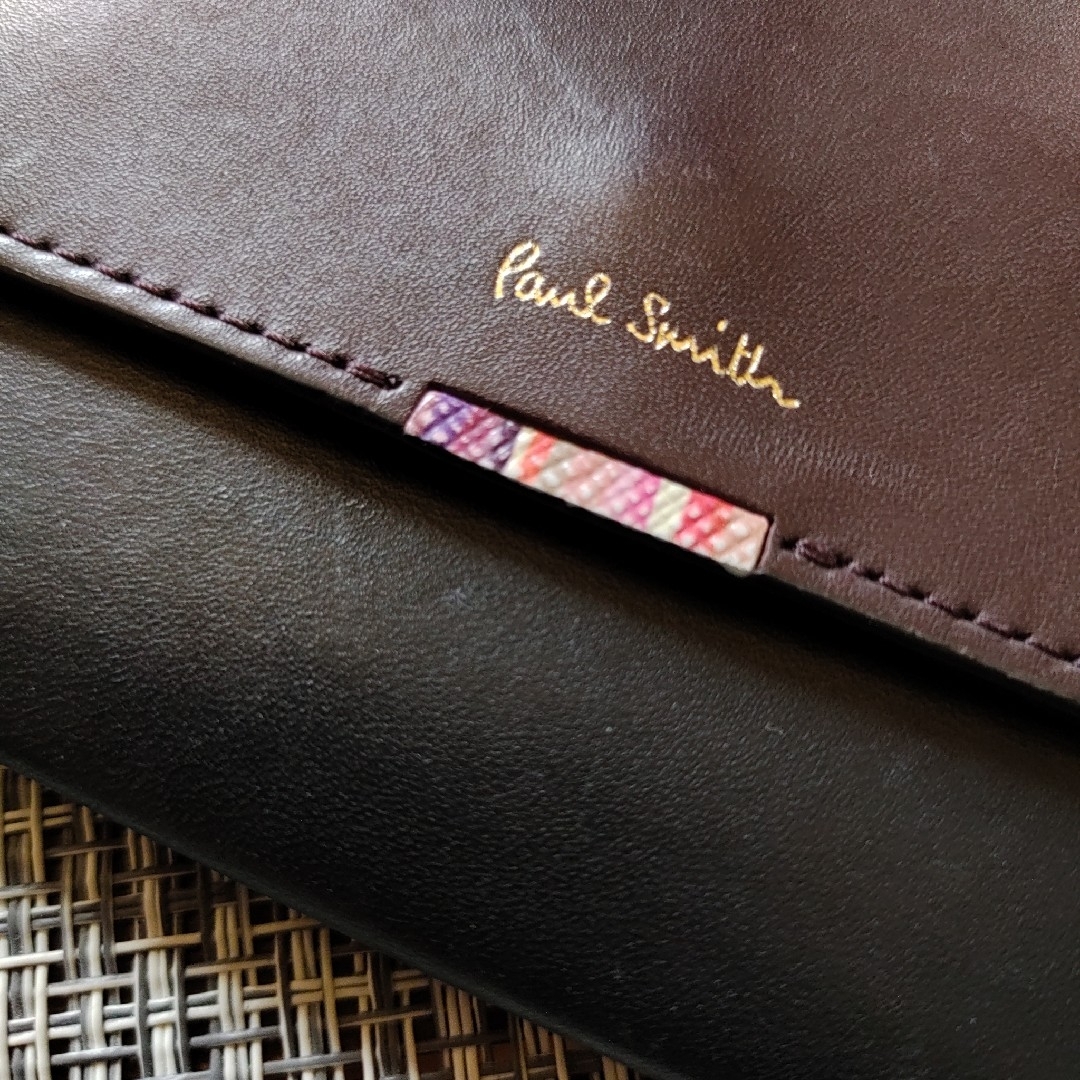 Paul Smith(ポールスミス)のポールスミス 定期入れ パスケース マルチカラーストライプ カード入れ ブラック レディースのファッション小物(名刺入れ/定期入れ)の商品写真