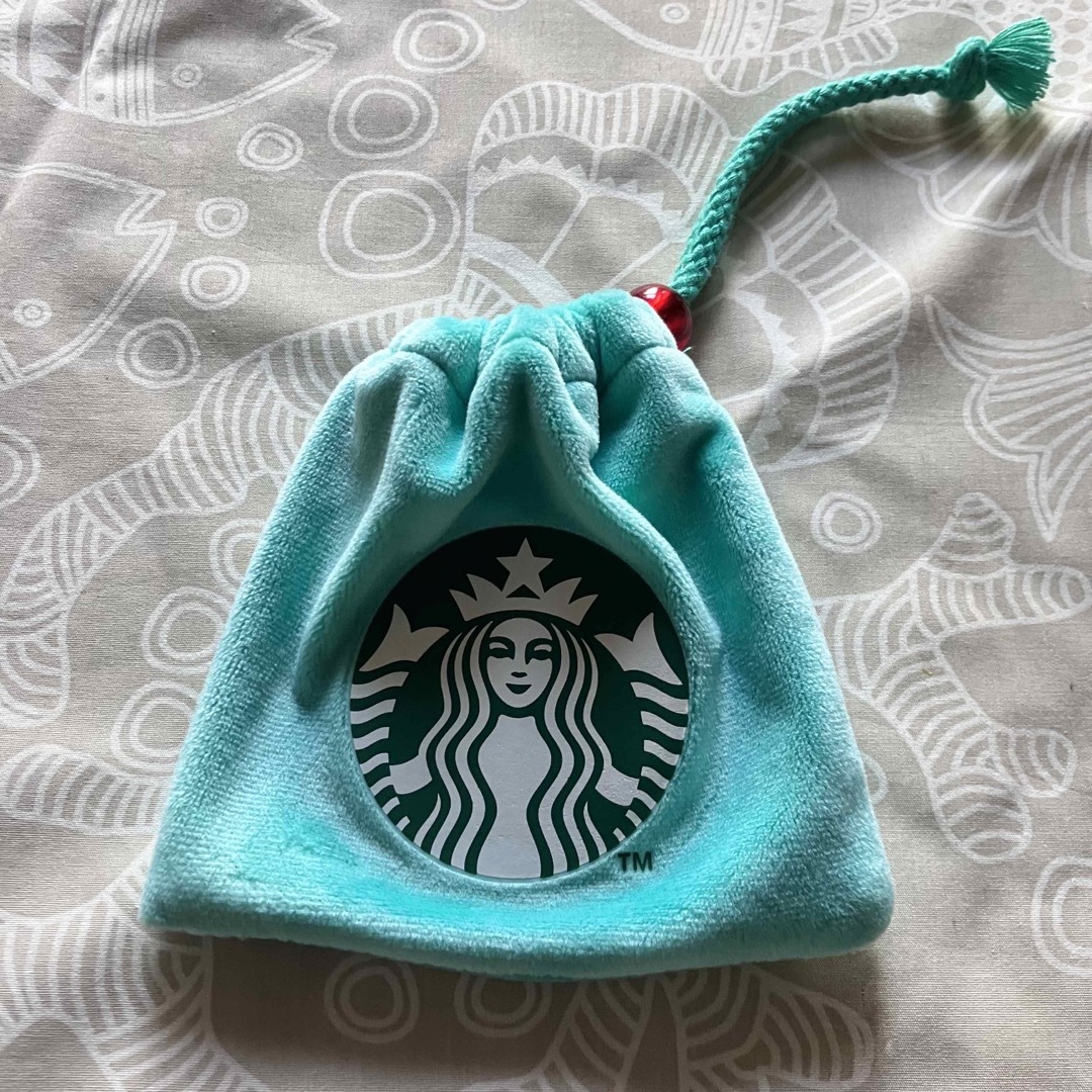 Starbucks Coffee(スターバックスコーヒー)のUSED スターバックス 巾着 エンタメ/ホビーのエンタメ その他(その他)の商品写真