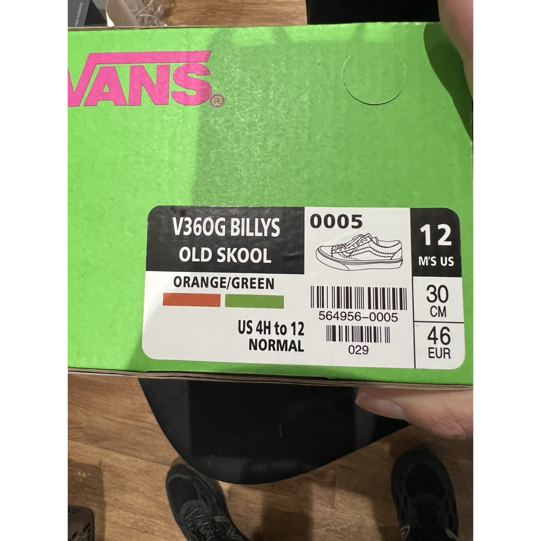 OLD SKOOL（VANS）(オールドスクール)の新品 BILLY'S × VANS V36OG OLD SKOOL 希少30cm メンズの靴/シューズ(スニーカー)の商品写真