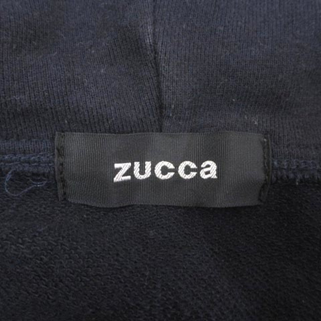 ZUCCa(ズッカ)のズッカ zucca フーデッド コート ZU63JA357 ネイビー 紺 M レディースのジャケット/アウター(その他)の商品写真