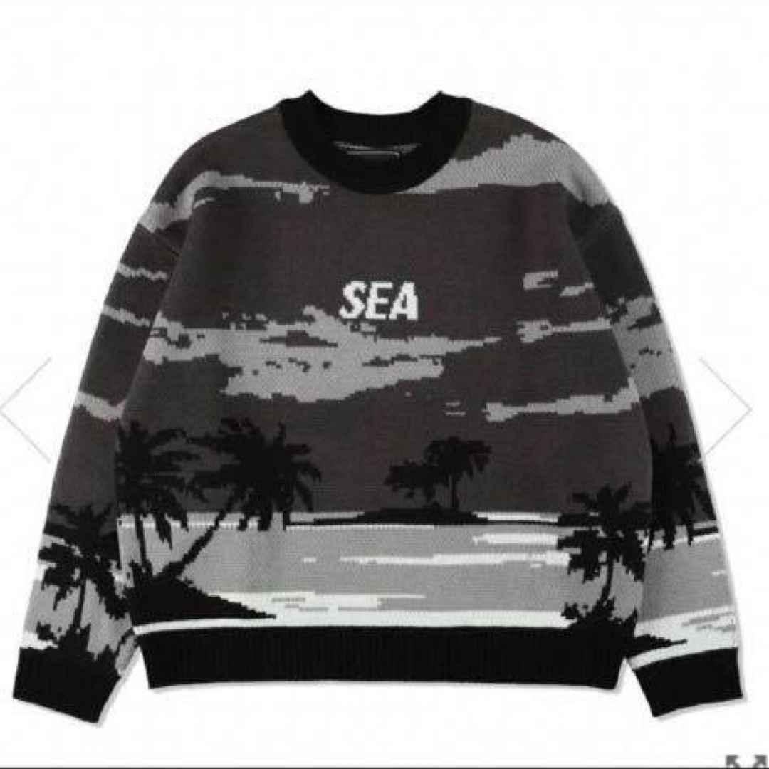 ニット/セーターWIND AND SEA Sea Sunset Sweater L size