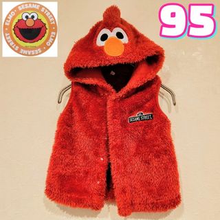 SESAME STREET - 美品！セサミストリート エルモ サロペット 80cmの