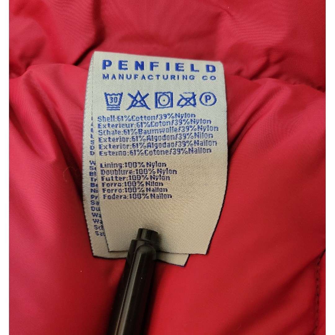 PEN FIELD(ペンフィールド)のPenfield manufacturing.co　ダウンベスト メンズのジャケット/アウター(ダウンベスト)の商品写真