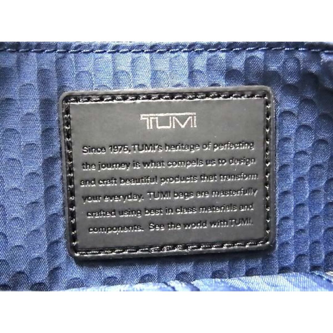 TUMI(トゥミ)の■新品■未使用■ TUMI トゥミ 103322 ナイロン×レザー クロスボディ ショルダーバッグ メンズ ネイビー系×ブラック系 AU7832  メンズのファッション小物(その他)の商品写真