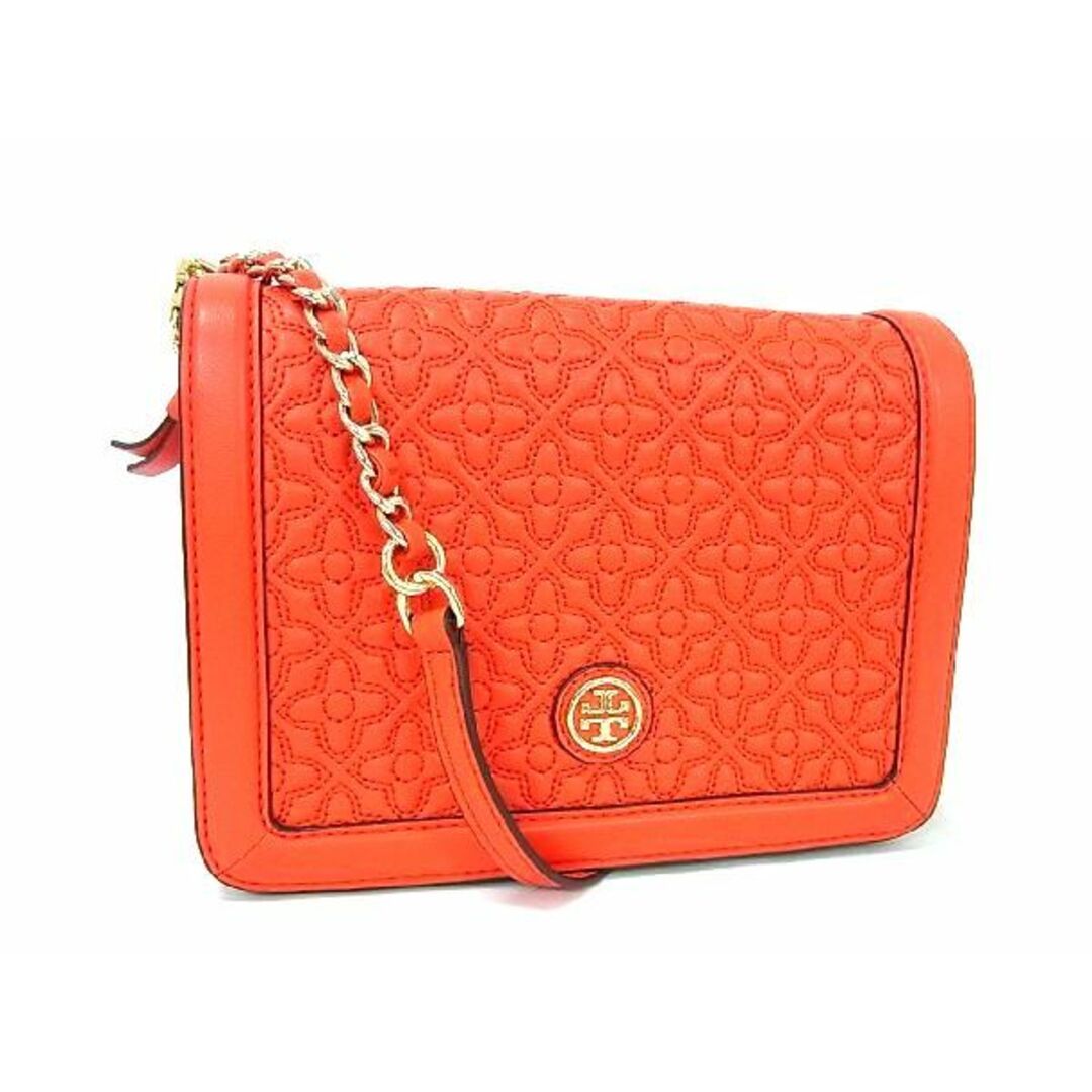 □新品□未使用□ TORY BURCH トリーバーチ レザー フラワー クロス