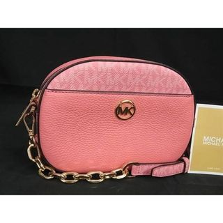 マイケルコース(Michael Kors)の■新品■未使用■ MICHAEL KORS マイケルコース MK柄 レザー クロスボディ ショルダーバッグ レディース ピンク系 BG6626 (その他)