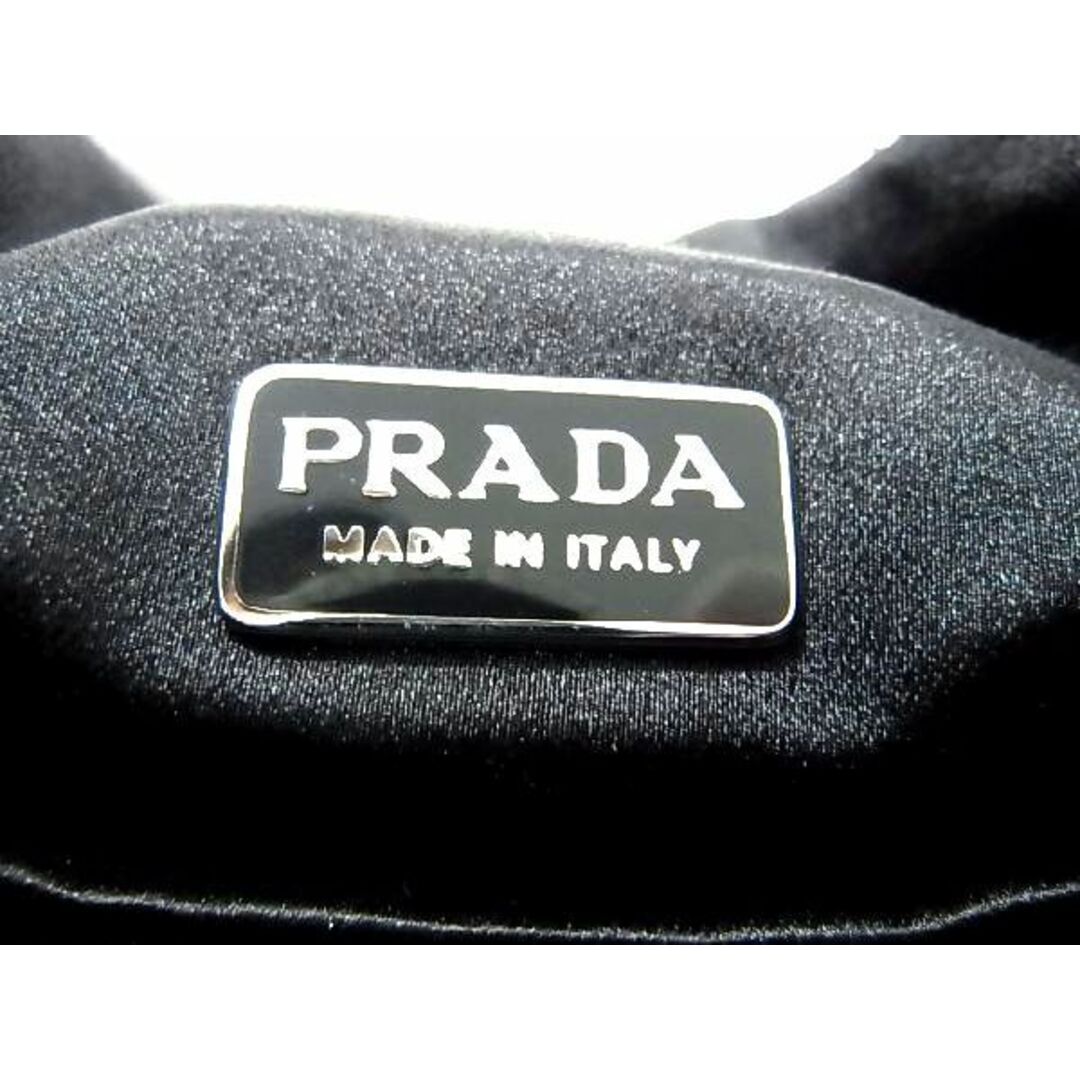 PRADA(プラダ)の■希少■新品■未使用■ PRADA プラダ B8698 ナイロン×ウール ハンドバッグ トートバッグ レディース ブラック系 BE6443  レディースのバッグ(トートバッグ)の商品写真