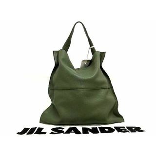 ジルサンダー(Jil Sander)の■新品■未使用■ JIL SANDER ジルサンダー レザー ハンドバッグ ショルダー レディース グリーン系 AT7506 (その他)