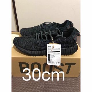 アディダス(adidas)のadidas YEEZYBoost 350 "Pirate Black"30cm(スニーカー)