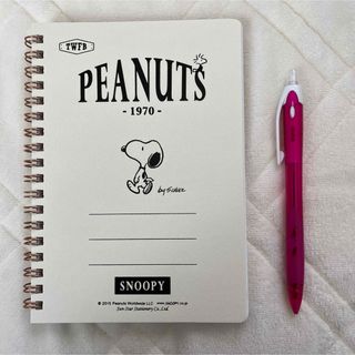 ピーナッツ(PEANUTS)のSNOOPY スヌーピー 文具 ノート メモ帳(ノート/メモ帳/ふせん)