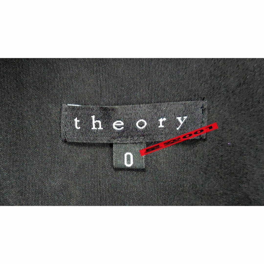 theory(セオリー)の美品 Theory シルク カシュクール ワンピース セオリー S 絹100％ レディースのワンピース(ひざ丈ワンピース)の商品写真