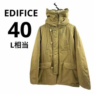 EDIFICE - EDIFICE エディフィス ボア ミリタリー ジャケット L  アウター