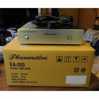 PHASEMATION フォノイコライザー EA-200 MM/MC (アンプ)