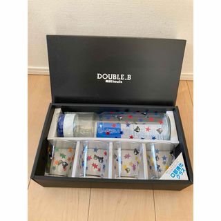 DOUBLE.B - 【新品】ダブルビー ミキハウス コップ4つ＆クールポット セット