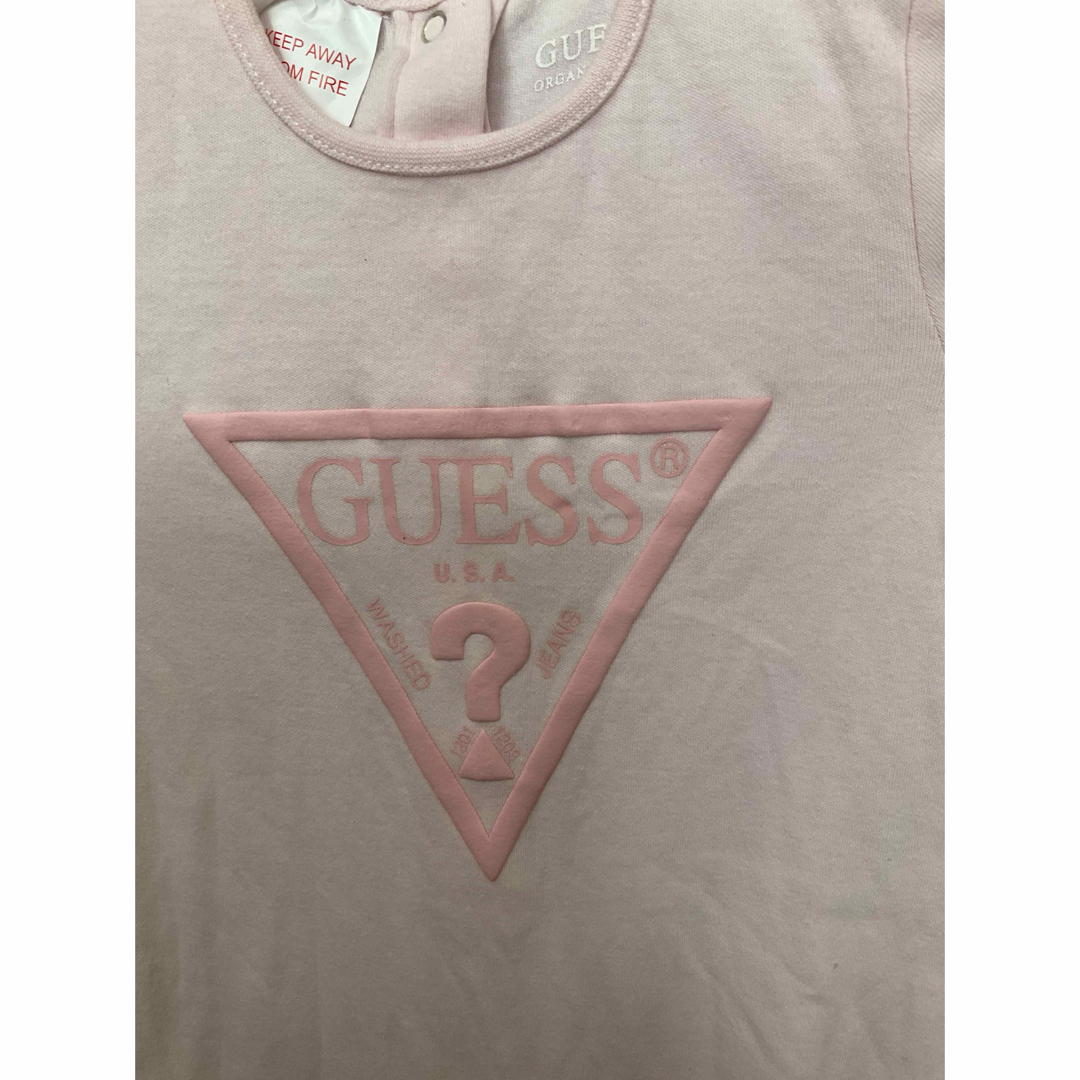 GUESS(ゲス)の新品　12か月　ロンGUESSパース キッズ/ベビー/マタニティのベビー服(~85cm)(ロンパース)の商品写真