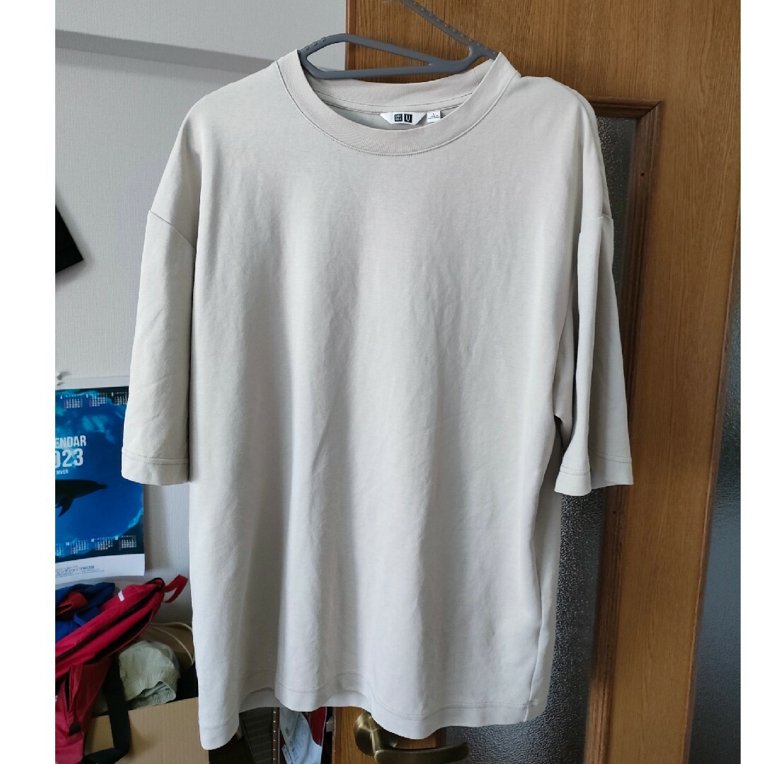 UNIQLO(ユニクロ)のエアリズムコットンオーバーサイズTシャツ メンズのトップス(Tシャツ/カットソー(半袖/袖なし))の商品写真