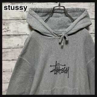 STUSSY - 【希少カラー】ステューシー刺繍ワンポイントロゴスウェット