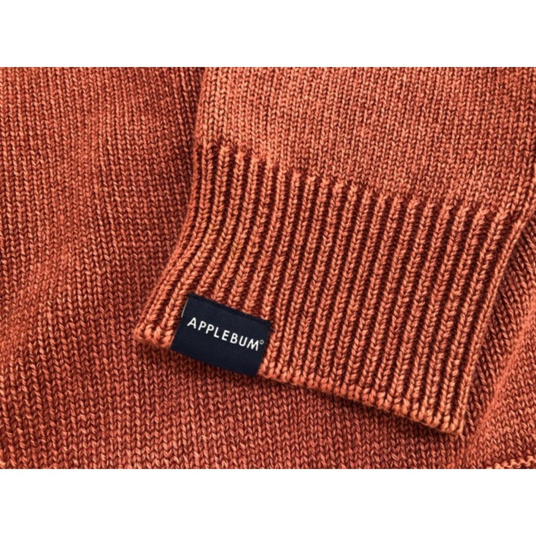 メンズAPPLEBUM（アップルバム）Arch Logo Crew Sweater　アーチロゴ　ニット　セーター【E2079-007】