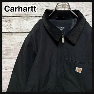 カーハート(carhartt)の1203 【入手困難】カーハート☆ロゴタグコーデュロイウールデトロイトジャケット(ブルゾン)