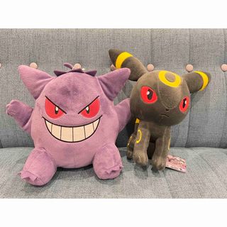 ポケモン(ポケモン)のゲンガー＆ブラッキー　ぬいぐるみ(ぬいぐるみ)