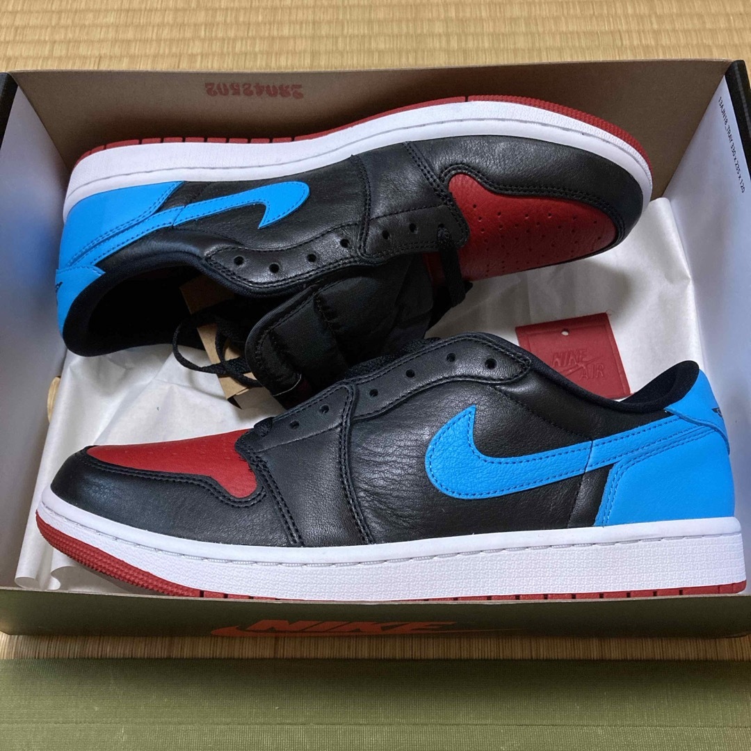 靴/シューズAIR JORDAN 1 RETRO LOW OG NC to Chi 29