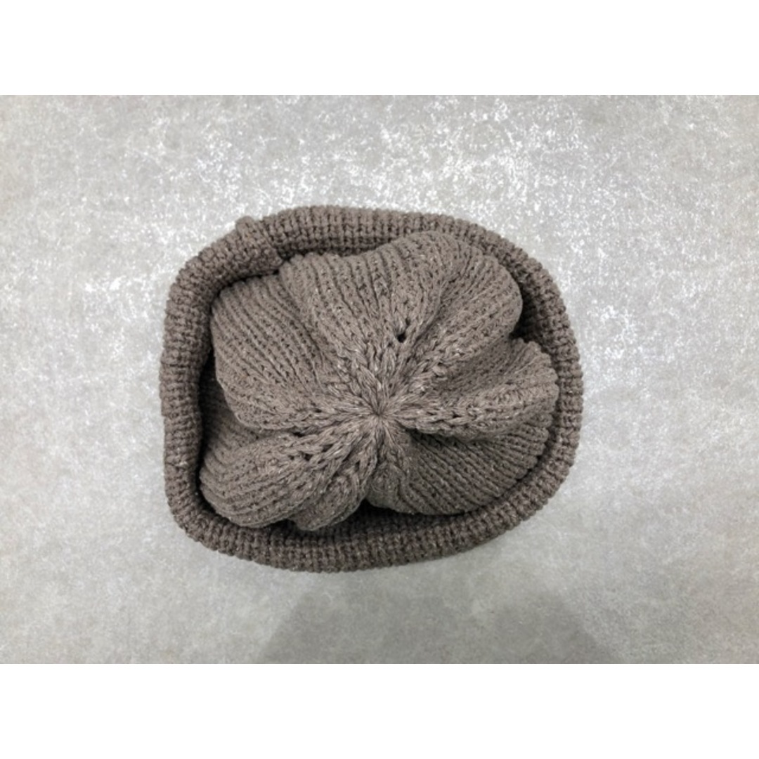 COOTIE(クーティー)のCOOTIE(クーティー) CTE-23A 503 Silk Lowgage Roll up Beanie シルク ロールアップ ビーニー サイズFREE Particle Taupe トープ 【B0287-007】 メンズの帽子(ニット帽/ビーニー)の商品写真