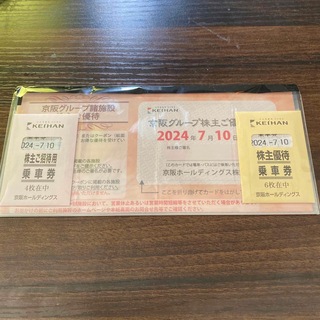 ケイハンヒャッカテン(京阪百貨店)の京阪電車株主優待(鉄道乗車券)