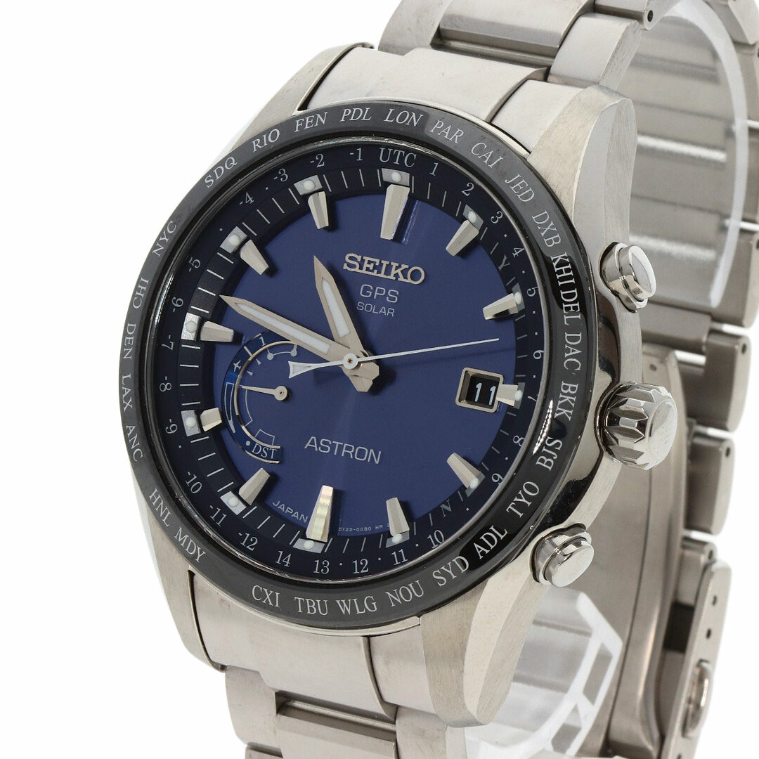 SEIKO(セイコー)のSEIKO SBXB109 アストロン GPS ソーラー 腕時計 チタン チタン メンズ メンズの時計(腕時計(アナログ))の商品写真