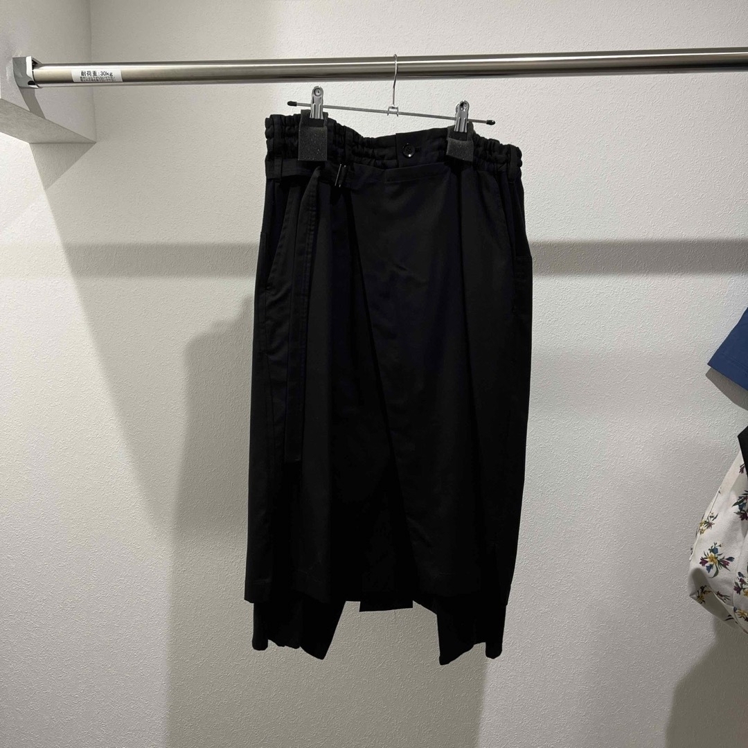 Yohji Yamamoto(ヨウジヤマモト)のgroundY ラップパンツ　yohji yamamoto ヨウジヤマモト メンズのパンツ(その他)の商品写真