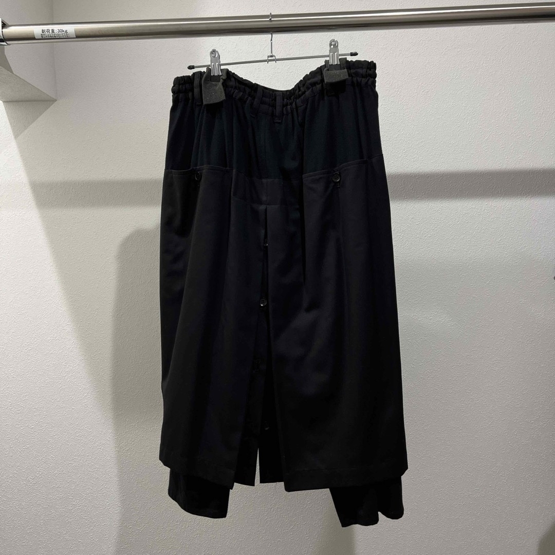 Yohji Yamamoto(ヨウジヤマモト)のgroundY ラップパンツ　yohji yamamoto ヨウジヤマモト メンズのパンツ(その他)の商品写真