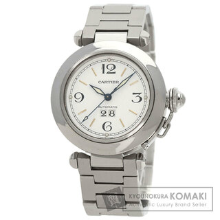 カルティエ(Cartier)のCARTIER W31044M7 パシャC ビッグデイト 腕時計 SS SS ボーイズ(腕時計(アナログ))