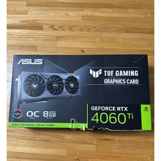 エイスース(ASUS)のGeforceRTX4060Ti  オーバークロックモデル　8GB(PCパーツ)