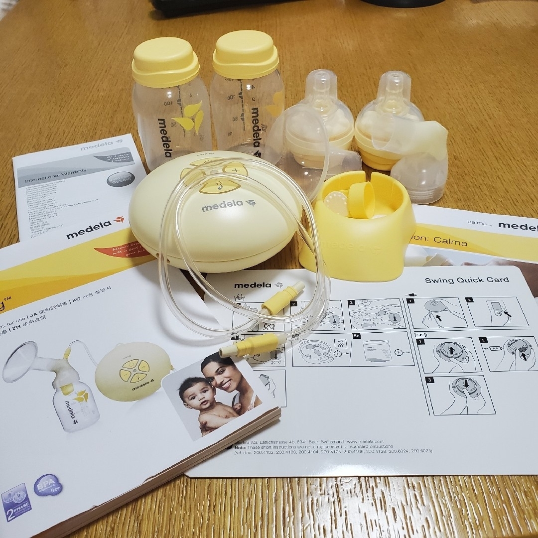 medela - 【期間限定値下げ】メデラ 電動 搾乳器 ピジョンに付け