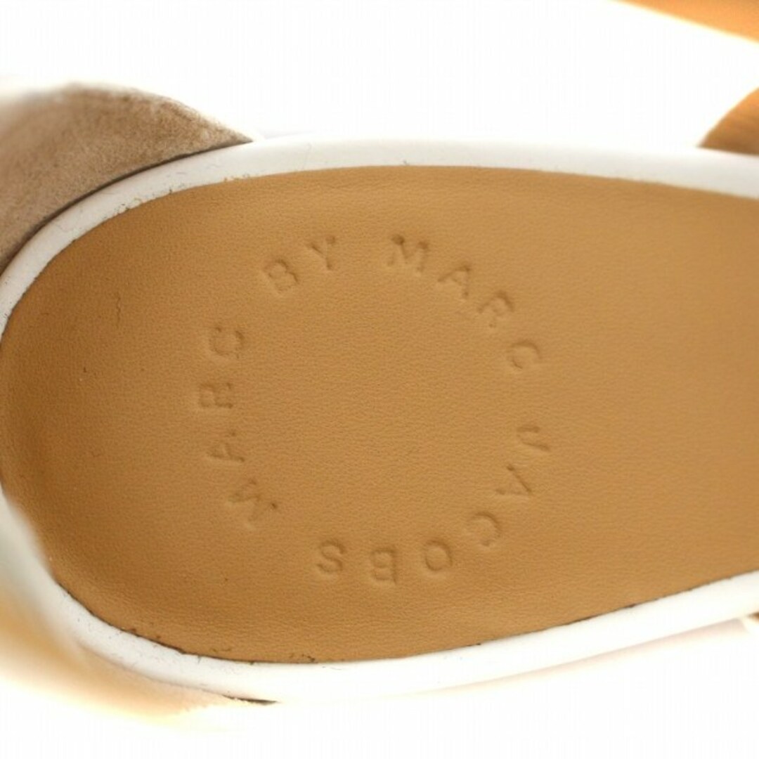 MARC BY MARC JACOBS(マークバイマークジェイコブス)のマークバイマークジェイコブス サンダル グラディエーター 38 25.0㎝ 白 レディースの靴/シューズ(サンダル)の商品写真