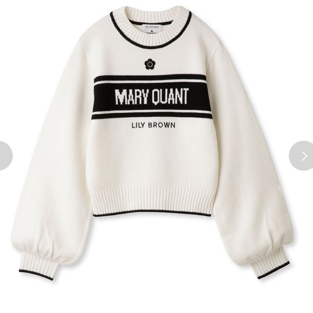 Lily Brown(リリーブラウン)のLILY BROWN×MARY QUANT レディースのトップス(ニット/セーター)の商品写真