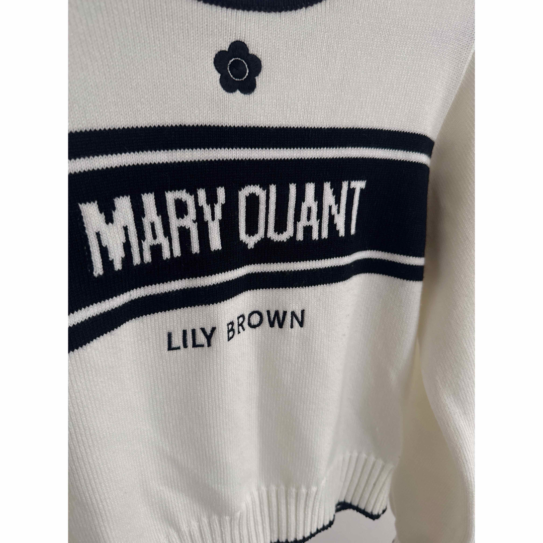 Lily Brown(リリーブラウン)のLILY BROWN×MARY QUANT レディースのトップス(ニット/セーター)の商品写真