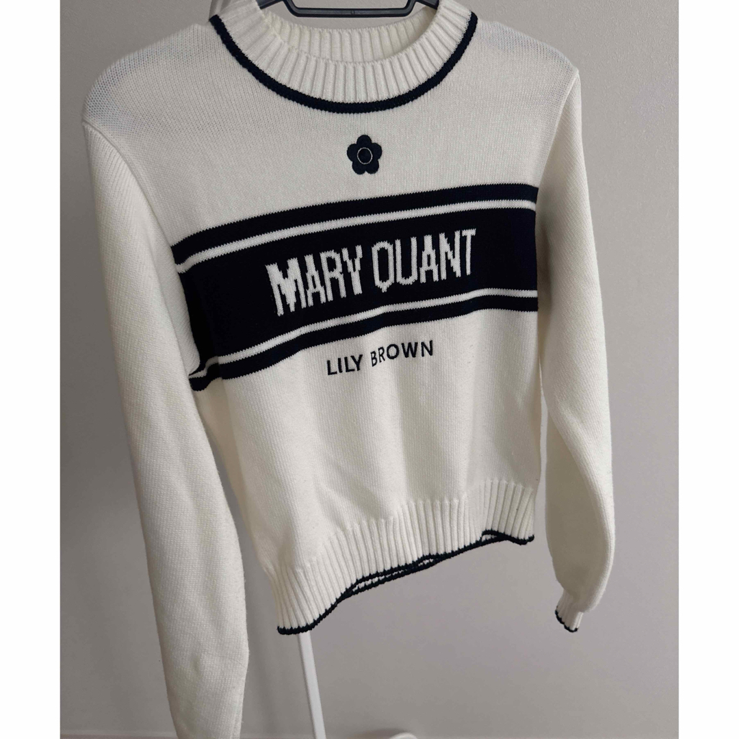 Lily Brown(リリーブラウン)のLILY BROWN×MARY QUANT レディースのトップス(ニット/セーター)の商品写真