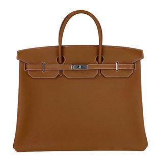 エルメス(Hermes)の新品 HERMES エルメス Birkin40 バーキン40 Gold ゴールド PHW シルバー金具 U刻印 Togo トゴ ハンドバッグ(ハンドバッグ)