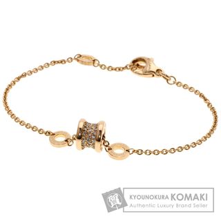 ブルガリ(BVLGARI)のBVLGARI B-zero1 ビーゼロワン エレメント ダイヤモンド SM ブレスレット K18PG レディース(ブレスレット/バングル)