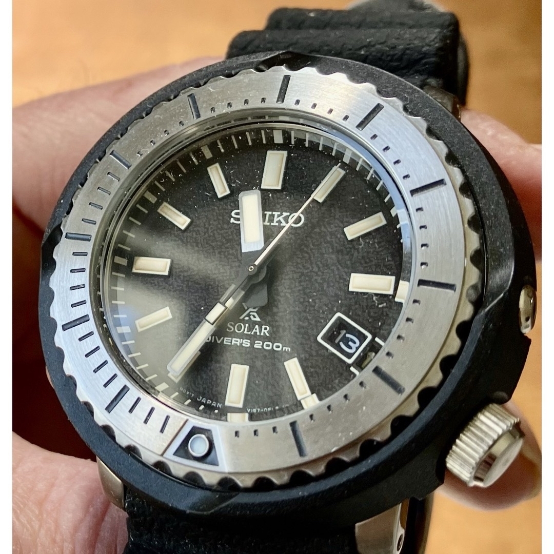 SEIKO(セイコー)の未使用SEIKO prospexツナ缶 divers200m２０２２年モデル完動 メンズの時計(腕時計(アナログ))の商品写真