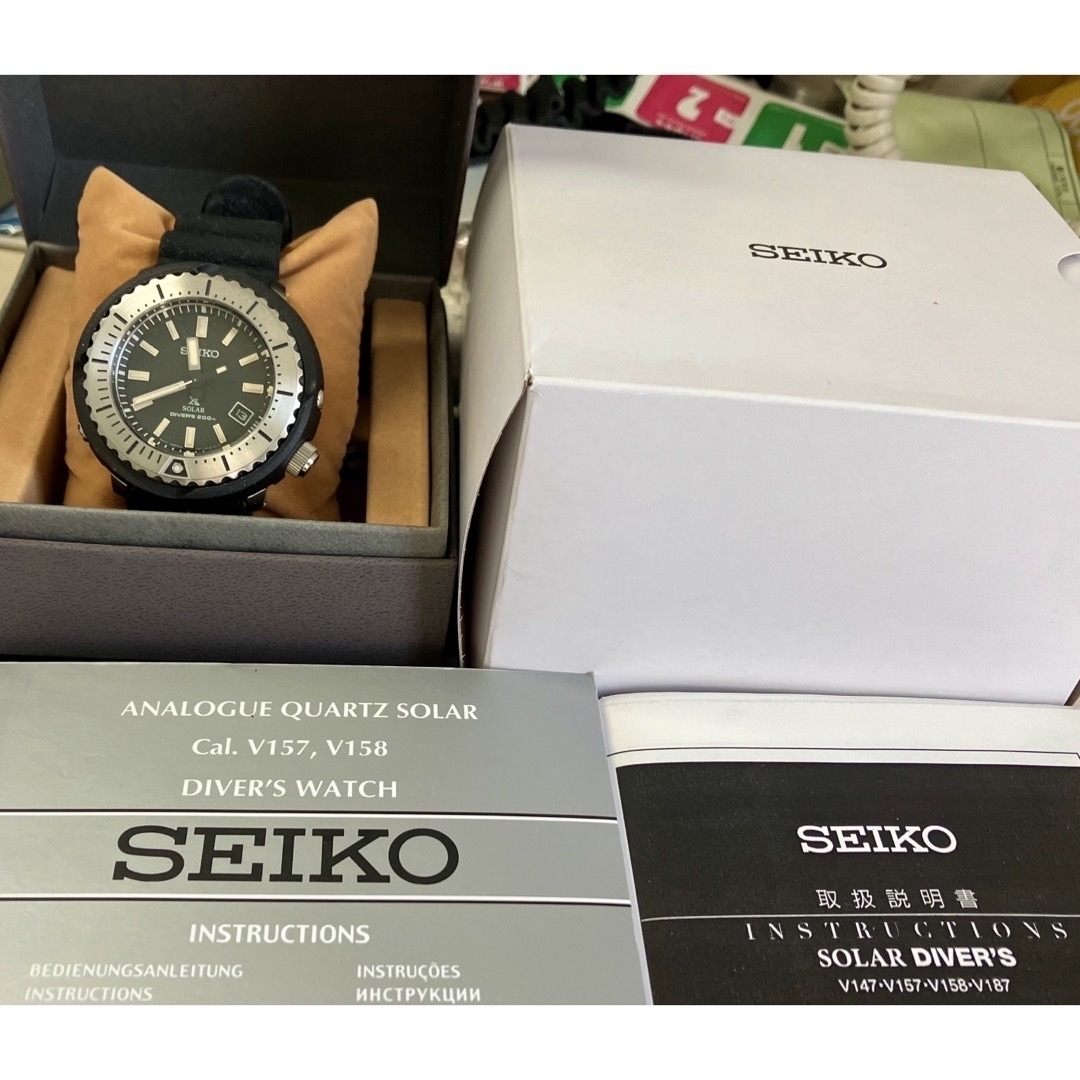 SEIKO(セイコー)の未使用SEIKO prospexツナ缶 divers200m２０２２年モデル完動 メンズの時計(腕時計(アナログ))の商品写真