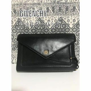 ジバンシィ(GIVENCHY)の【良品】GIVENCHY ジバンシィ ヴィンテージ レザー ショルダーバッグ(ショルダーバッグ)